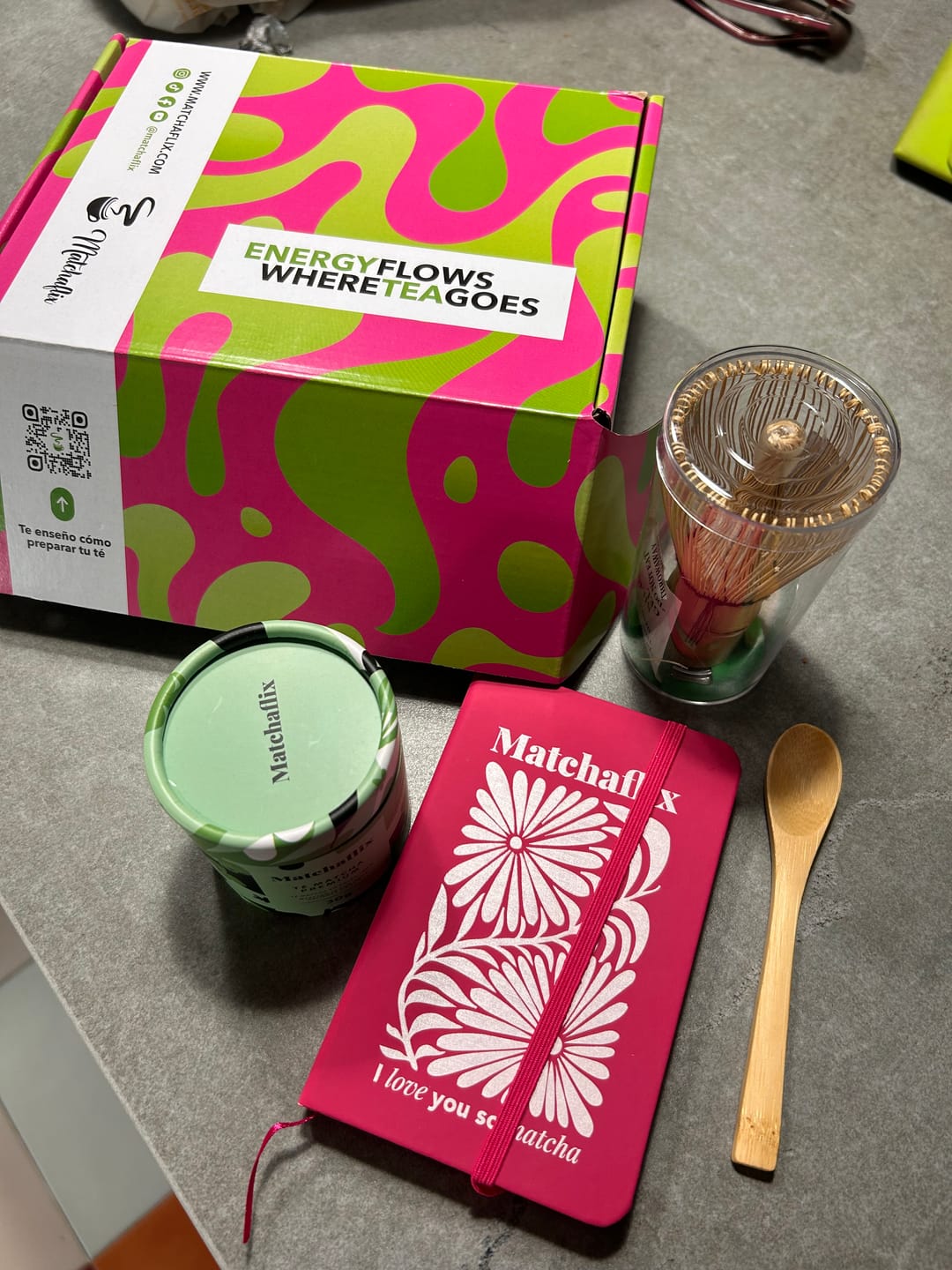 Customer photo review of Libreta Oficial Matchaflix