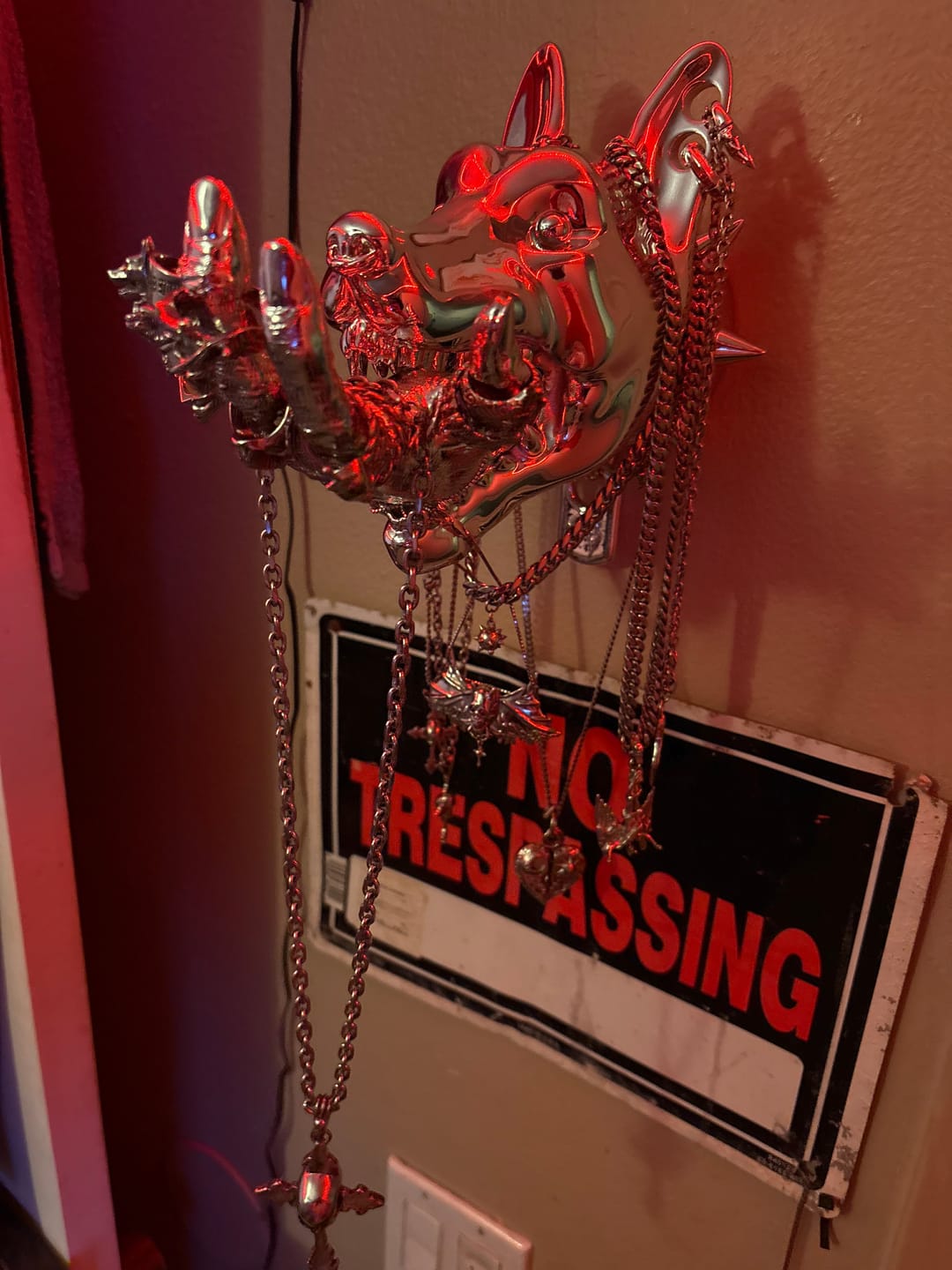 Customer photo review of HELLHOUND JEWELRY HOLDER