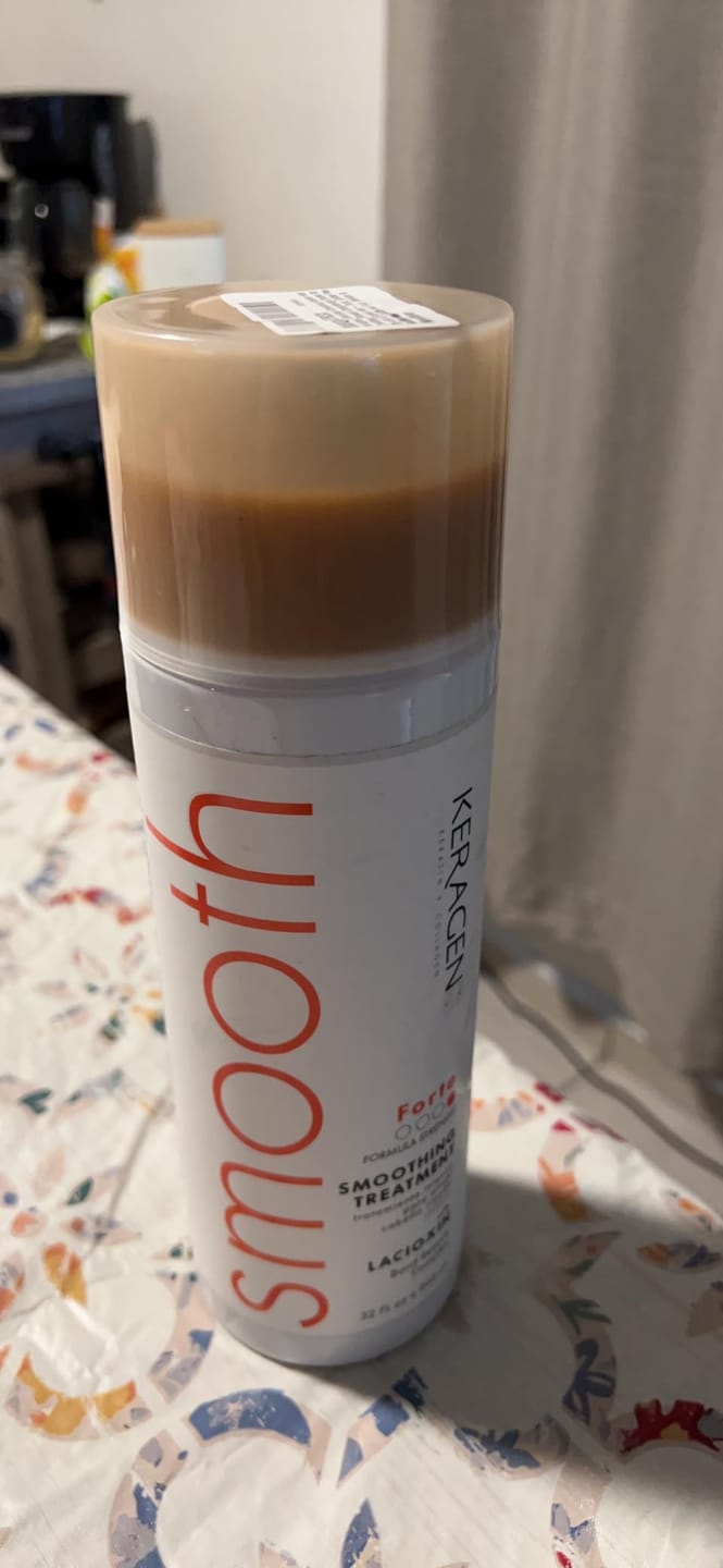 Customer photo review of KERAGEN Brazilian Keratin Treatment - Professional Smoothing Kit for Frizzy Hair