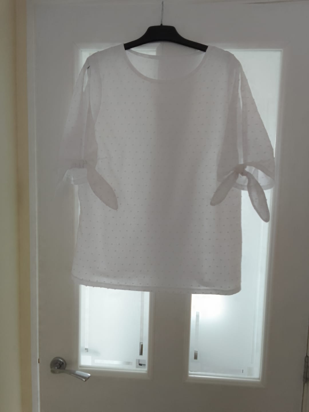 Customer photo review of Dobby Spot Cotton Fabric