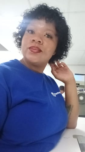 Customer photo review of Brazilian Full Cap Wig - Eva