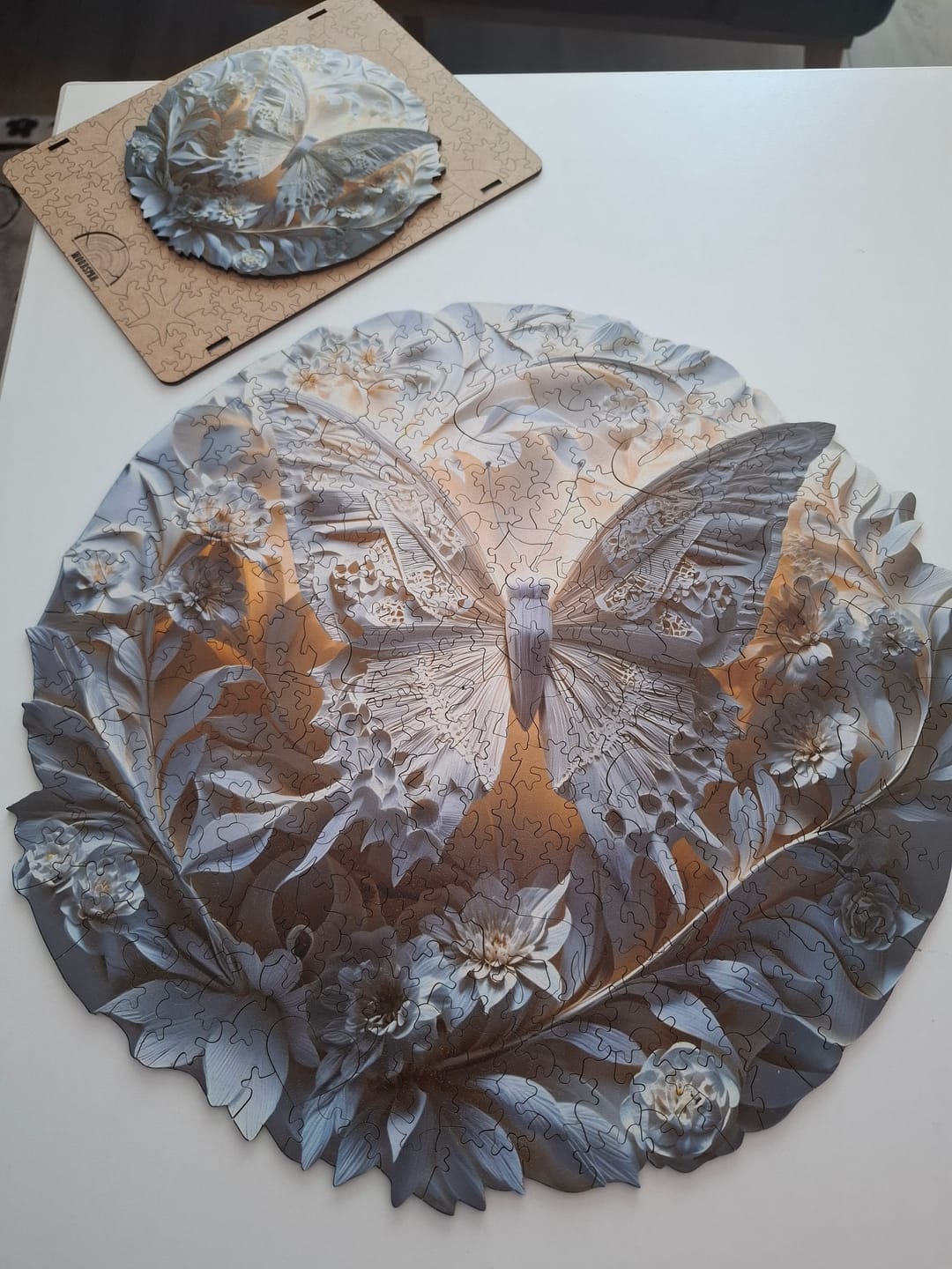 Customer photo review of Papillon - Ahşap Puzzle