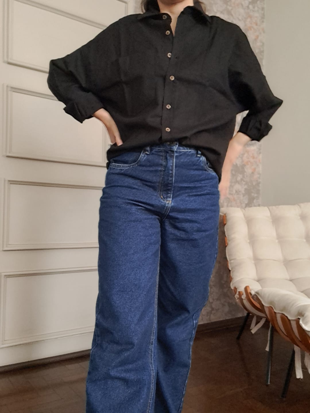 Customer photo review of Camisa Cupuaçu Preta