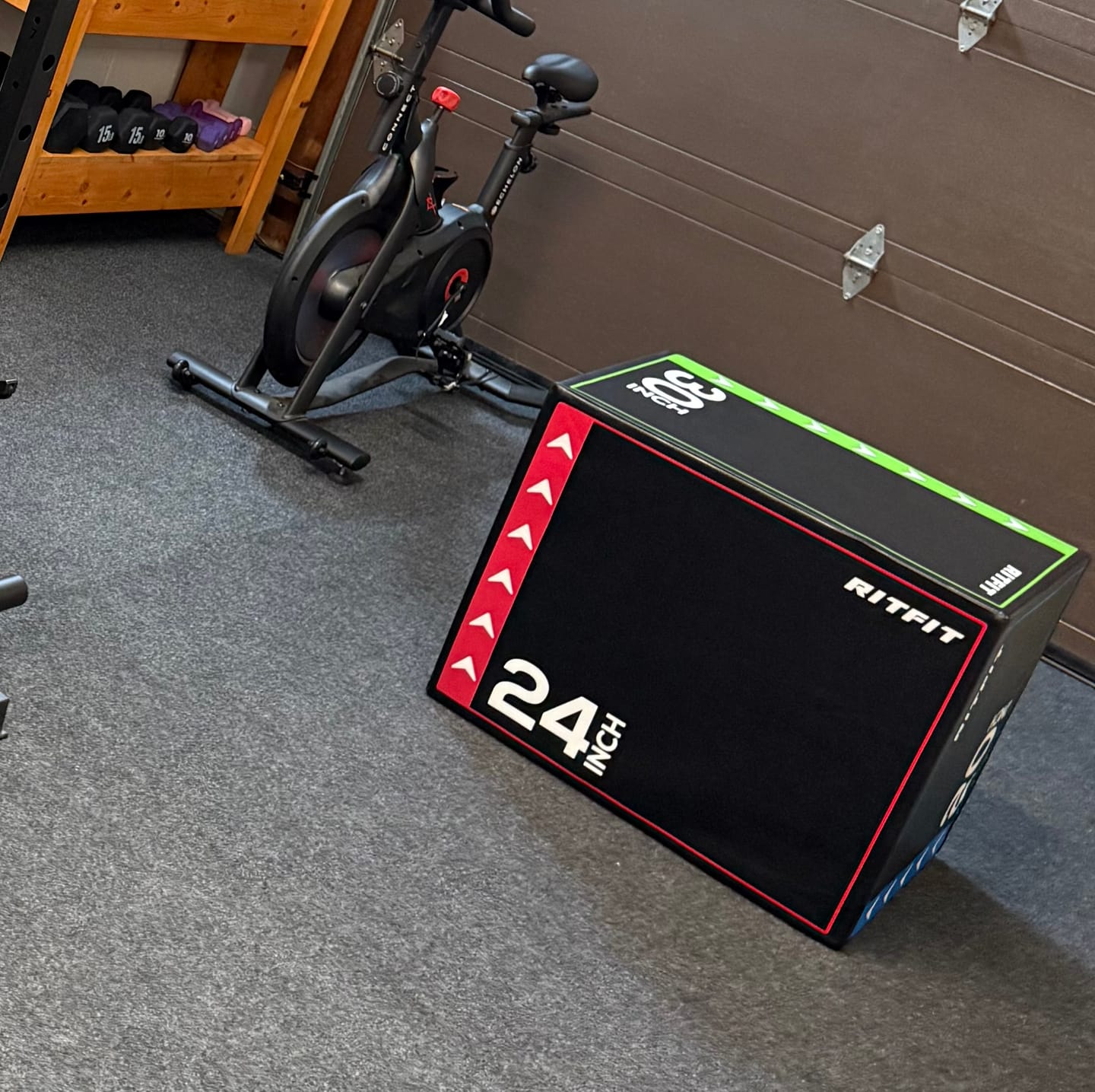 Customer photo review of RitFit 3-in-1 Plyo Box Soft Foam Box Jump Platform
