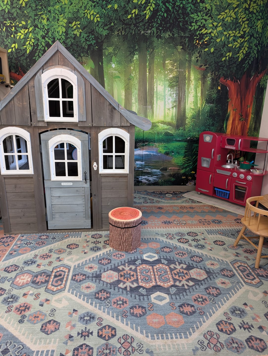 Customer photo review of Forest Fairy Wonderland Photography Background Child Mushroom Woodland Baby Shower Birthday Party Backdrop Photo Studio