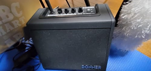 田中豊嗣 review of Donner DDA-20 ミニ電子ドラムアンプ 黒 image 1 out of 2