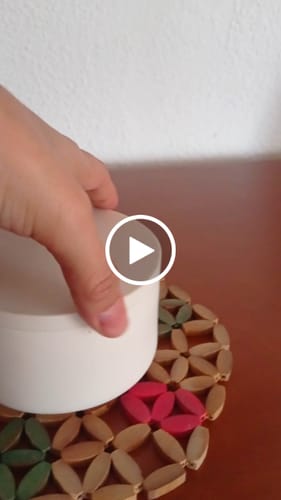 Customer video review of Molde de silicona cilíndrico con tapa