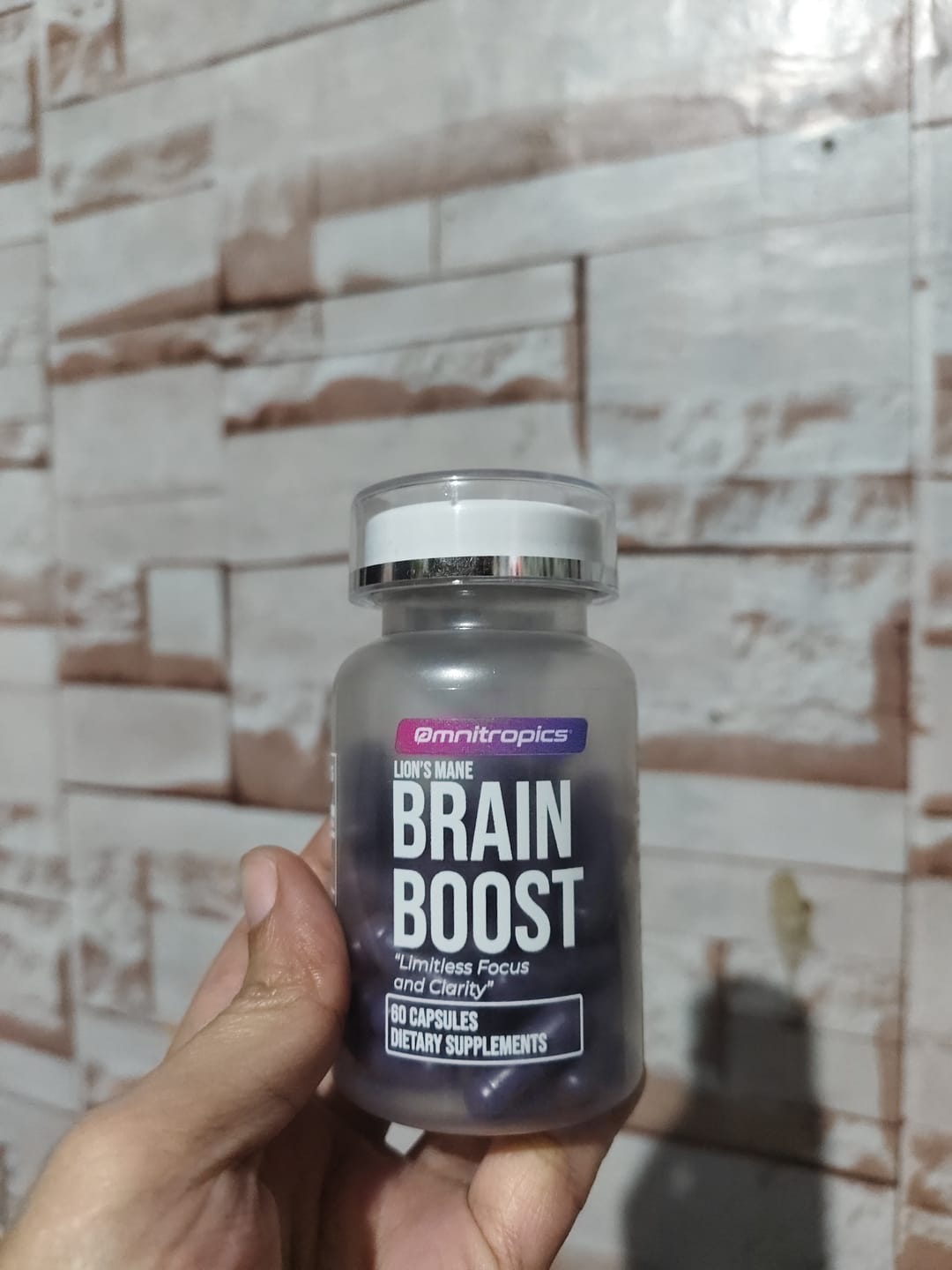 Customer photo review of Omnitropics™ Brain Boost Premium Lion's Mane (25% OFF)