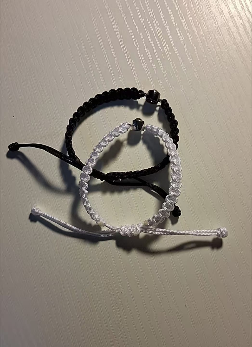 Customer photo review of Memory Weave – Custom Photo Woven Bracelet