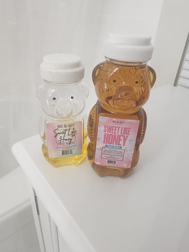 Customer photo review of Sweet Like Honey Yoni Wash