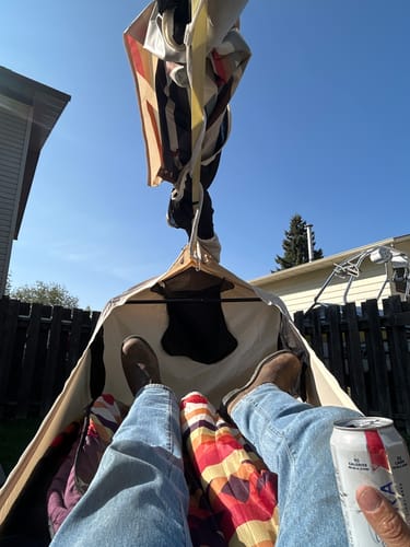 Customer photo review of Haven Stand by YOBOGear