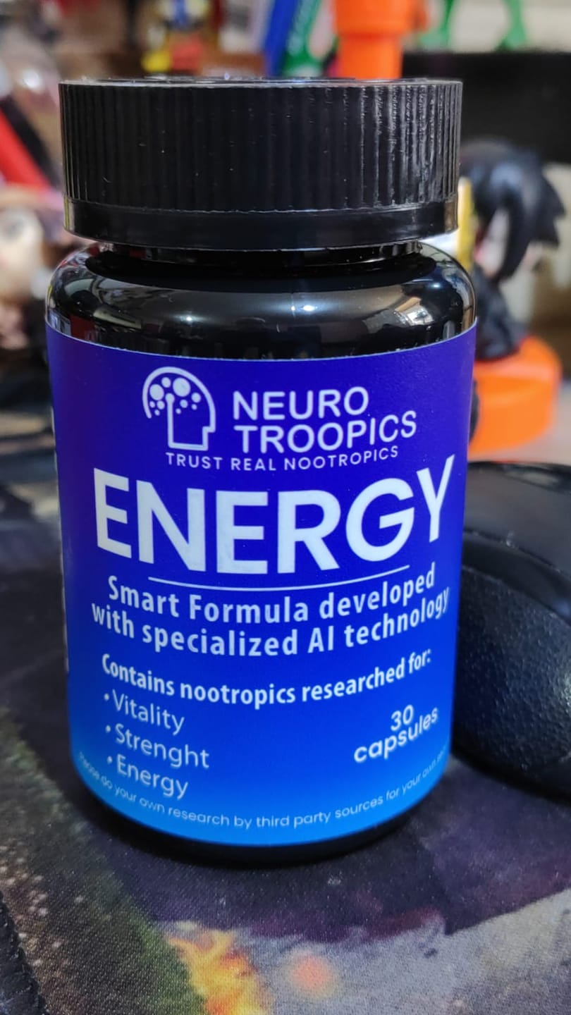 Customer photo review of Neurotroopics  Energy premium - 30 Cápsulas