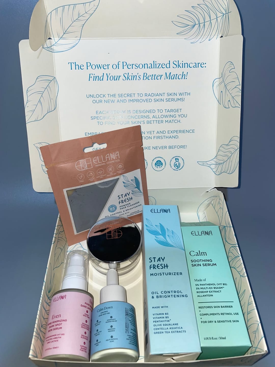 Customer photo review of Stay Fresh Moisturizer Controls Oil and Brightens
