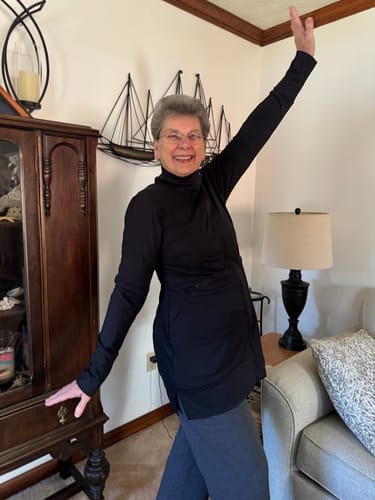 Customer photo review of Madison Long Jacket