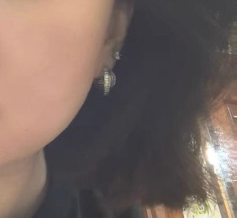 Customer photo review of Winry Earrings