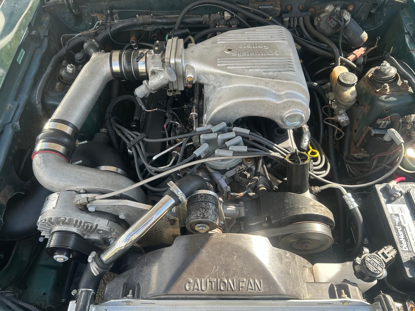 Customer photo review of Motion Raceworks Billet Valve Cover Breathers Black Anodized (Pair)