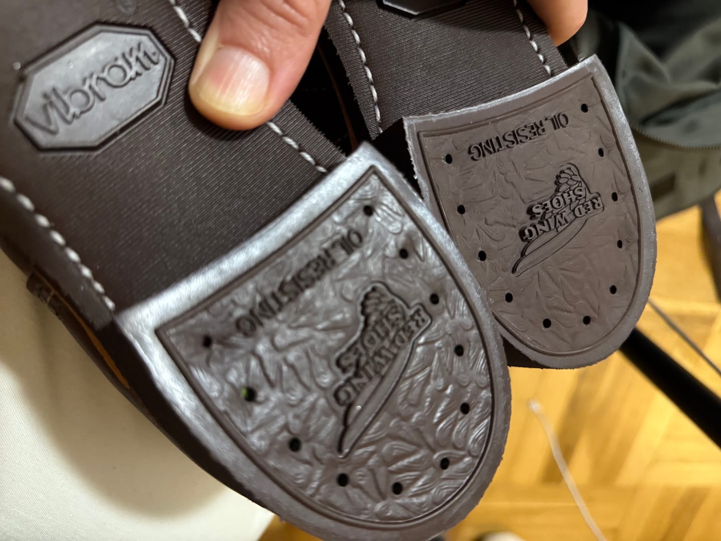 Customer photo review of Red Wing Heritage Classic 6 Iron Ranger Boot 8111 Amber