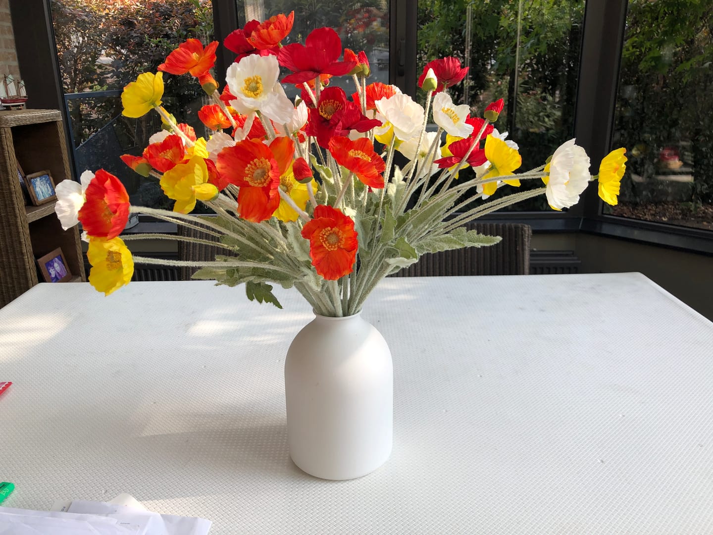 Customer photo review of Casa vaas - Mat wit