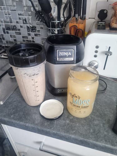 Customer photo review of MYLASMOSS SEAMOSS GEL (720ML)