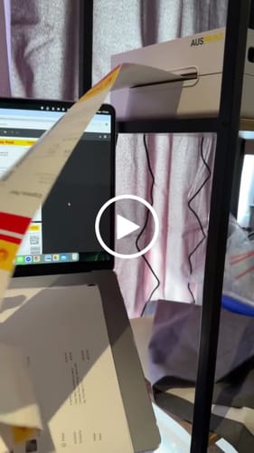 Customer video review of Fanfold Express Thermal Shipping Labels (100 x 205mm)