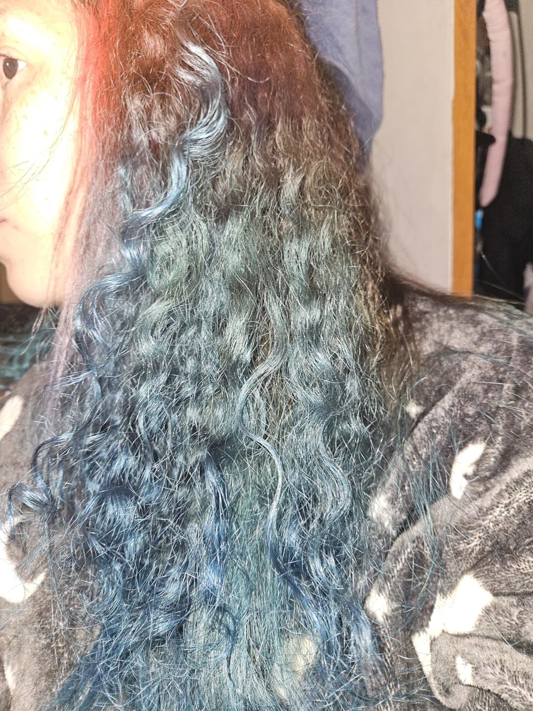 Customer photo review of KERAGEN Brazilian Keratin Treatment - Professional Smoothing Kit for Frizzy Hair