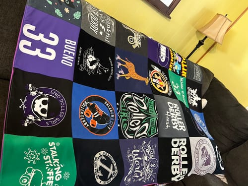 undefined review of Premium T Shirt Quilt image 1 out of 1