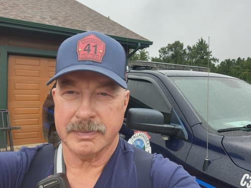 Customer photo review of Shield Hat - Navy