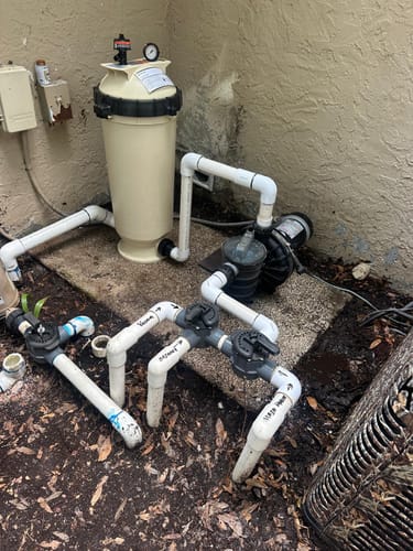 Customer photo review of Pentair Clean & Clear Cartridge Pool Filters 100sf Almd - EC-160316