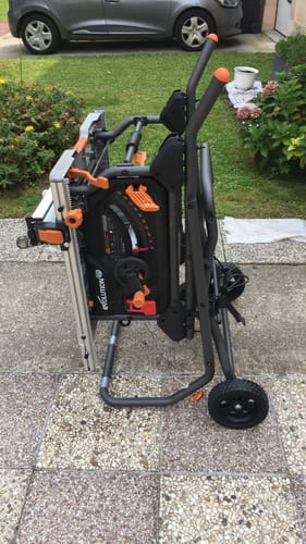 Customer photo review of Support Evolution pour scie sur table R255TBL / R255TBL+