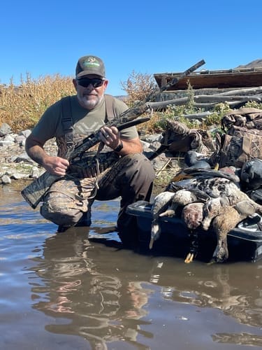Customer photo review of FLASH SALE AquaWade Duck Waterfowl Hunting Breathable Chest Waders