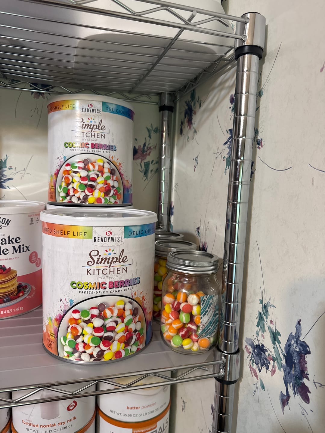 Customer photo review of ReadyWise Simple Kitchen Cosmic Berries