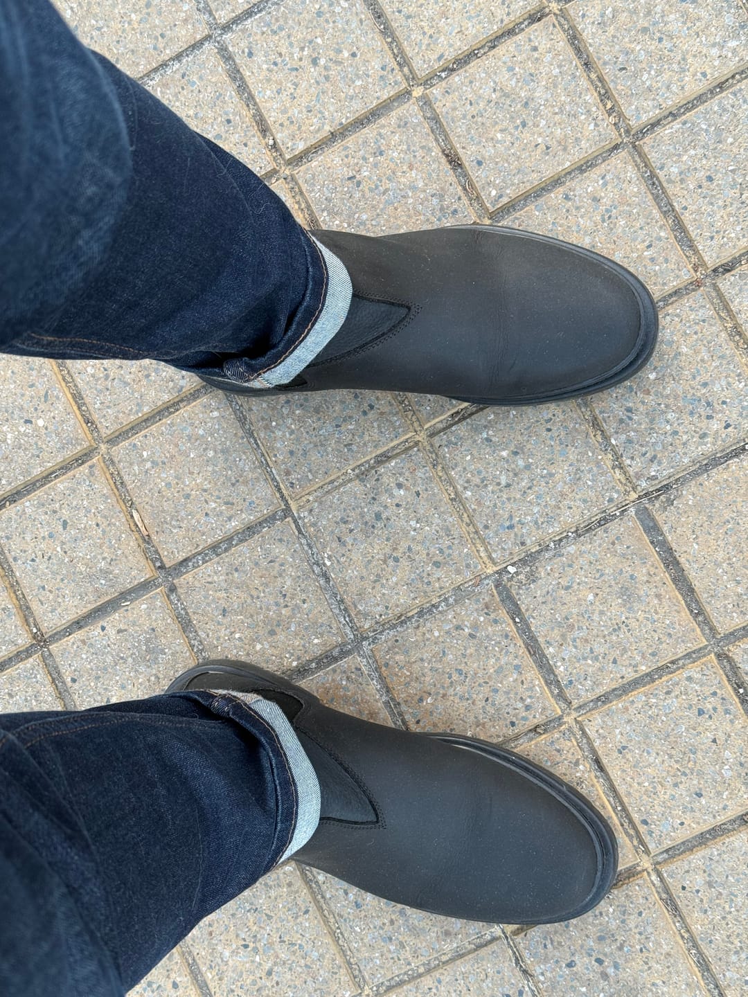 Customer photo review of Botín Original 2.0 Negro Rústico Hombre
