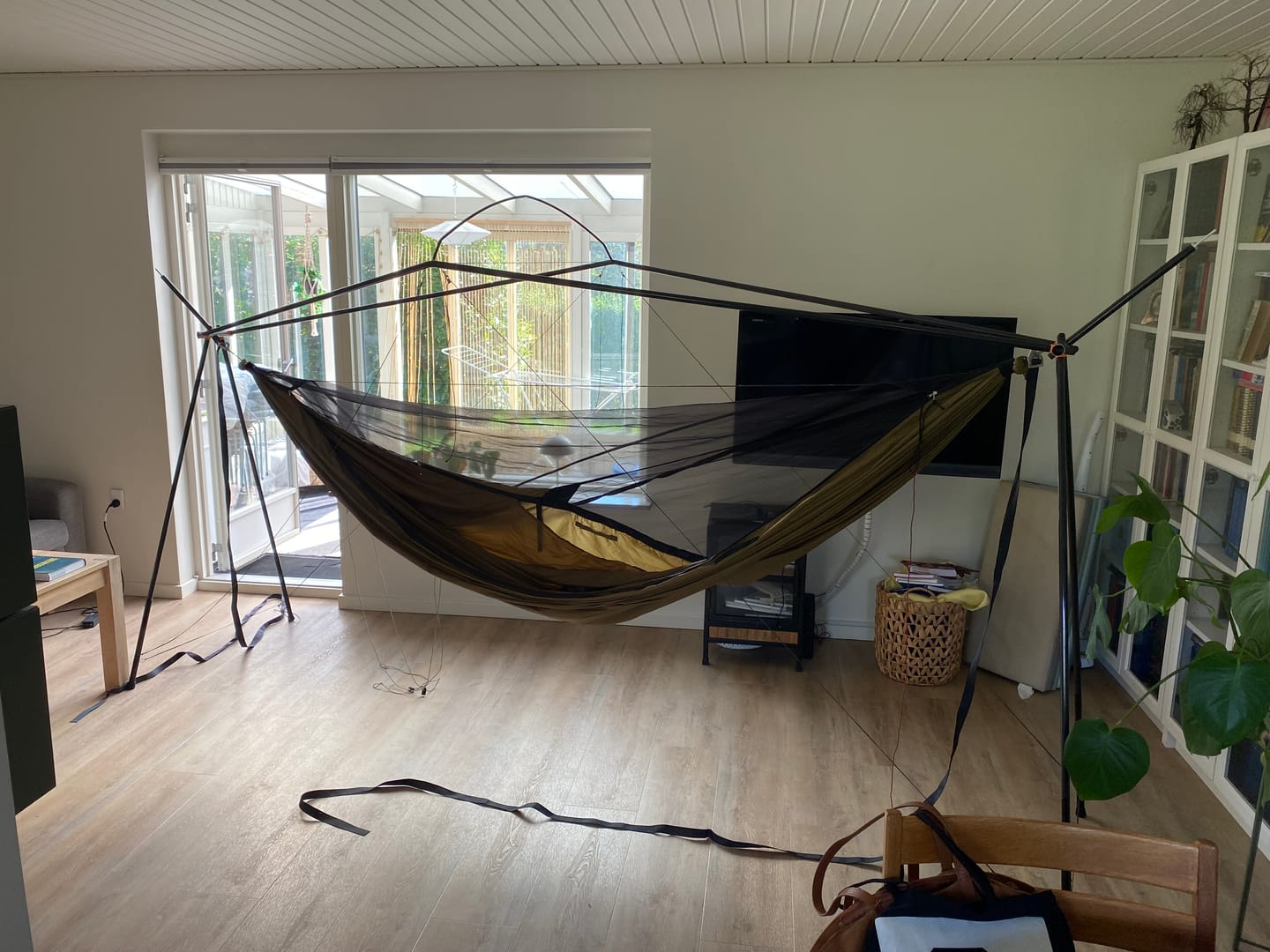 Customer photo review of Cricket 2.0 Hammock Stand (Ultralight)