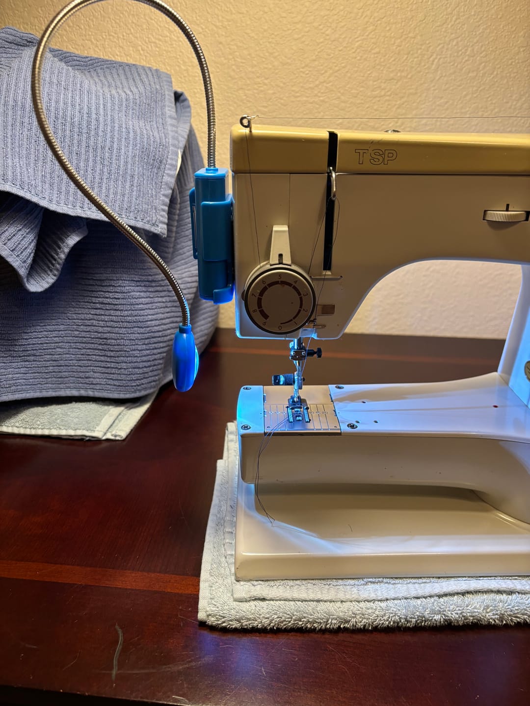 Customer photo review of Bendable Sewing Light, Dritz