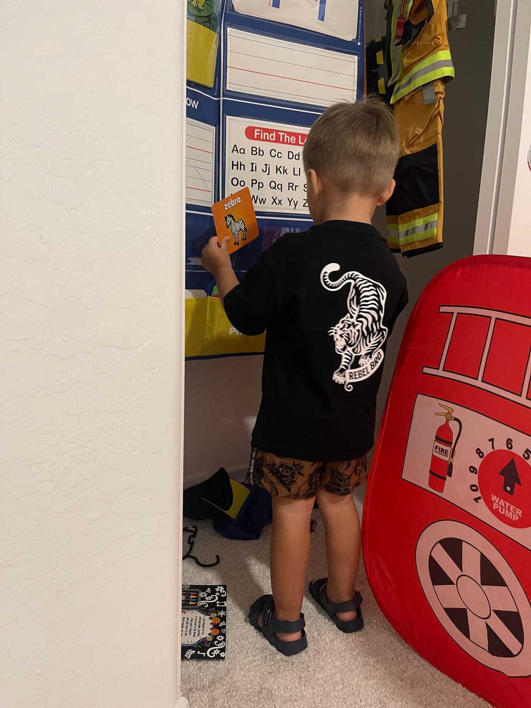 Customer photo review of Bamboo Graphic Tee in Feral