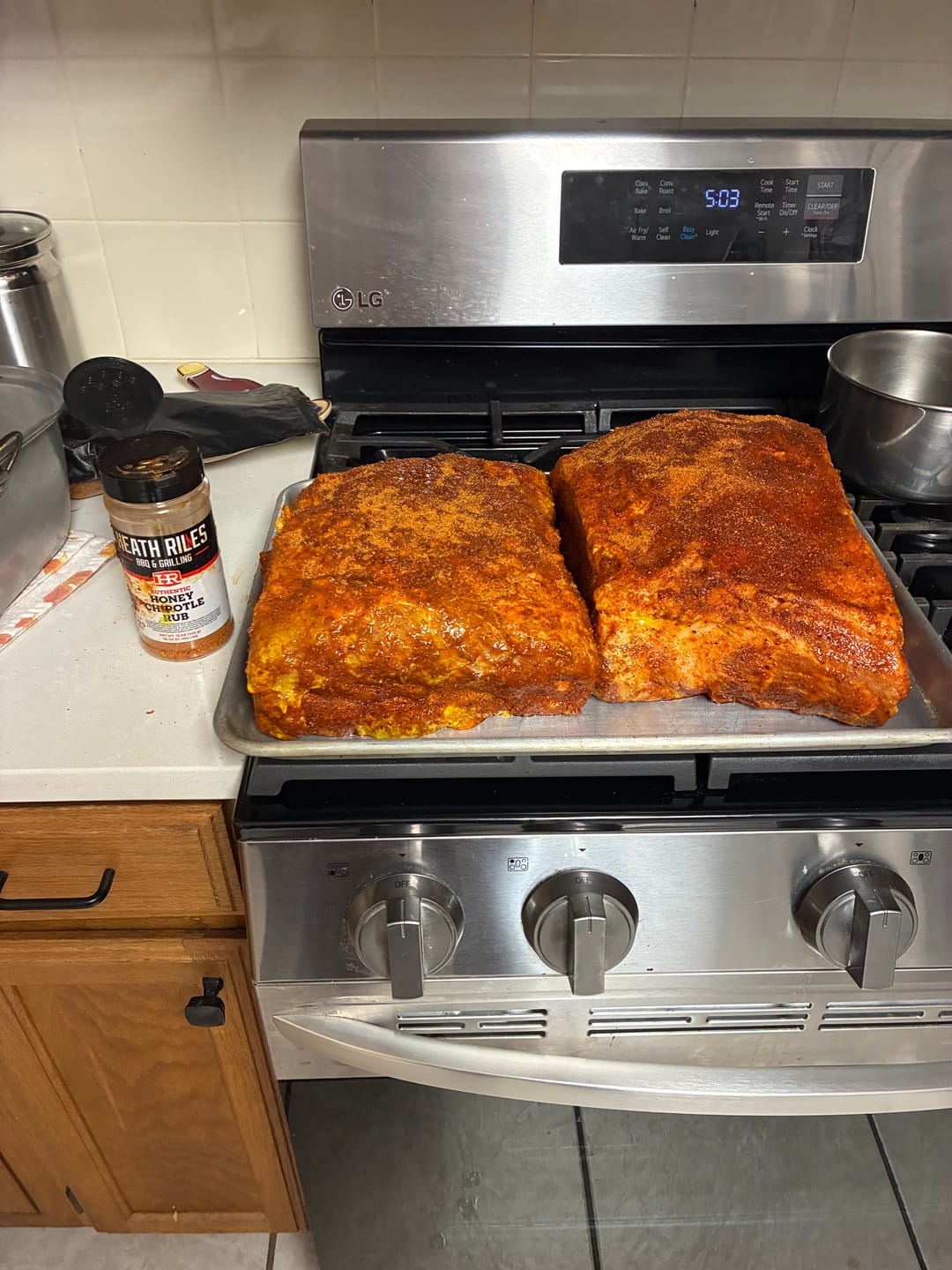 Customer photo review of Honey Chipotle Rub