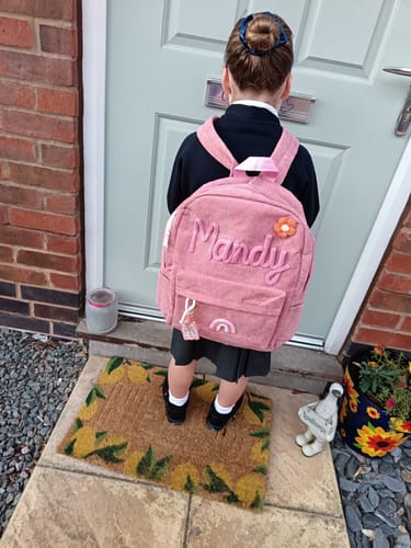 Hannah W. review of KNIT & CARRY – Personalized Knitted Backpack image 1 out of 1