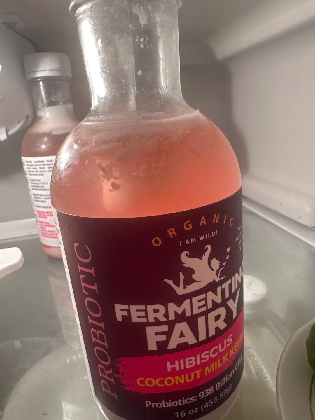 Customer photo review of Hibiscus Coconut Milk Kefir - Combo