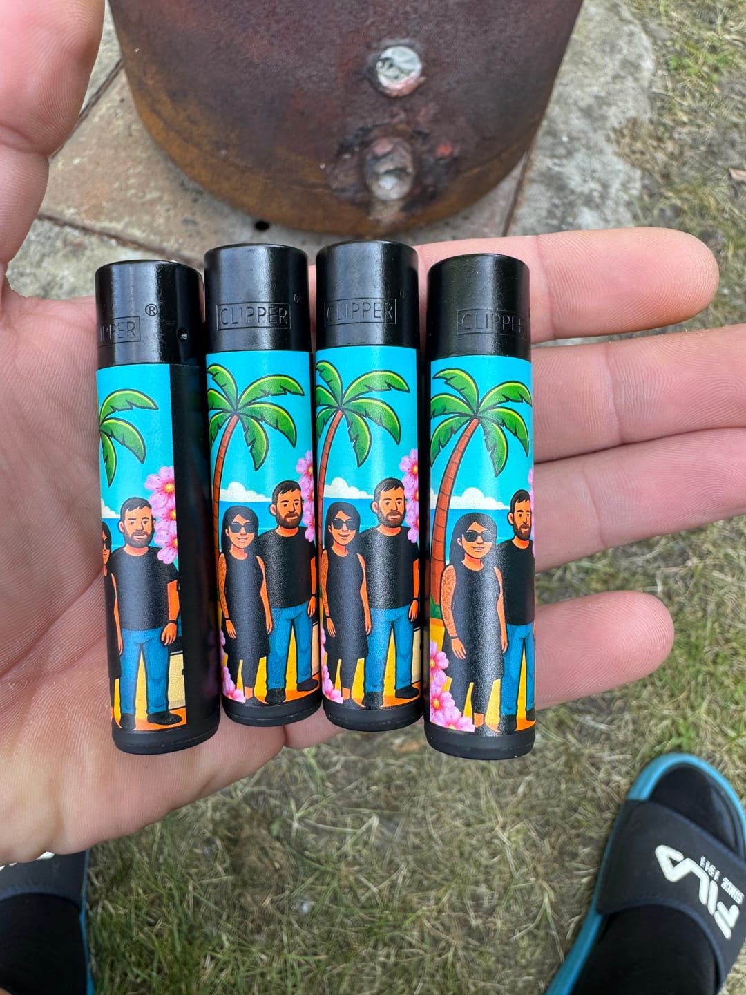 Customer photo review of Personalisierte Clipper - 3D Vorschau