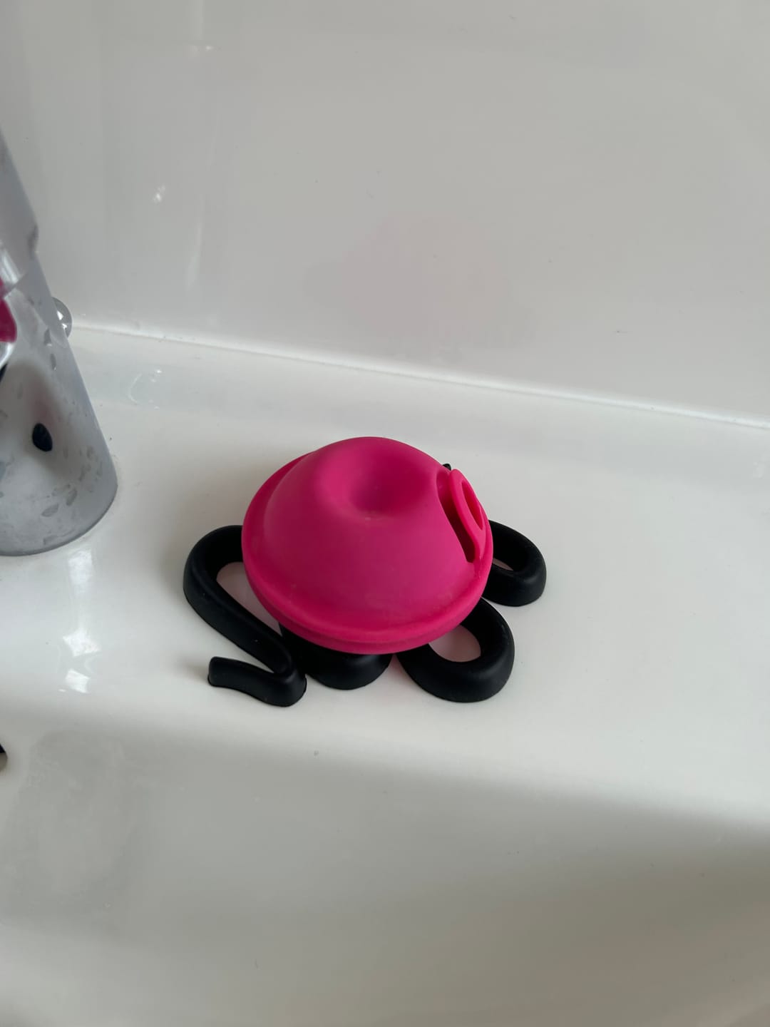 Customer photo review of femdisc Menstruationsscheibe mit Lasche