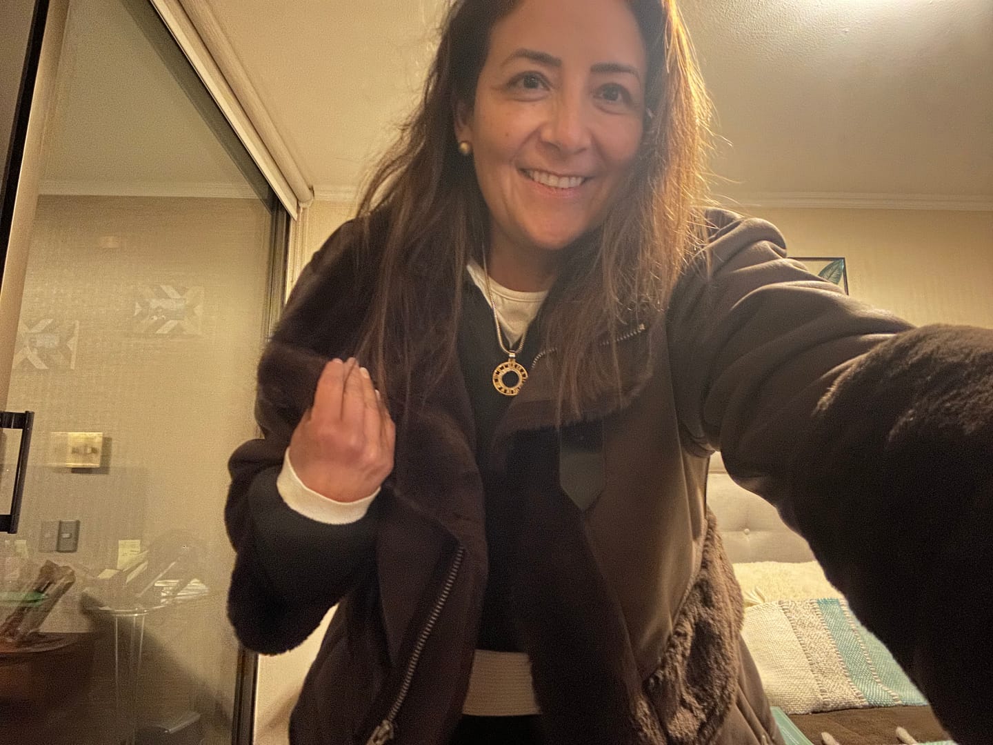 Customer photo review of CHAQUETA TITA café