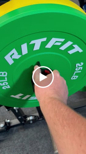 Customer video review of RitFit Olympic Barbell Collars 2"