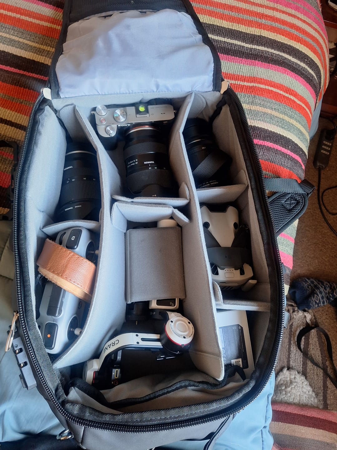 Customer photo review of Professional Photography Backpack