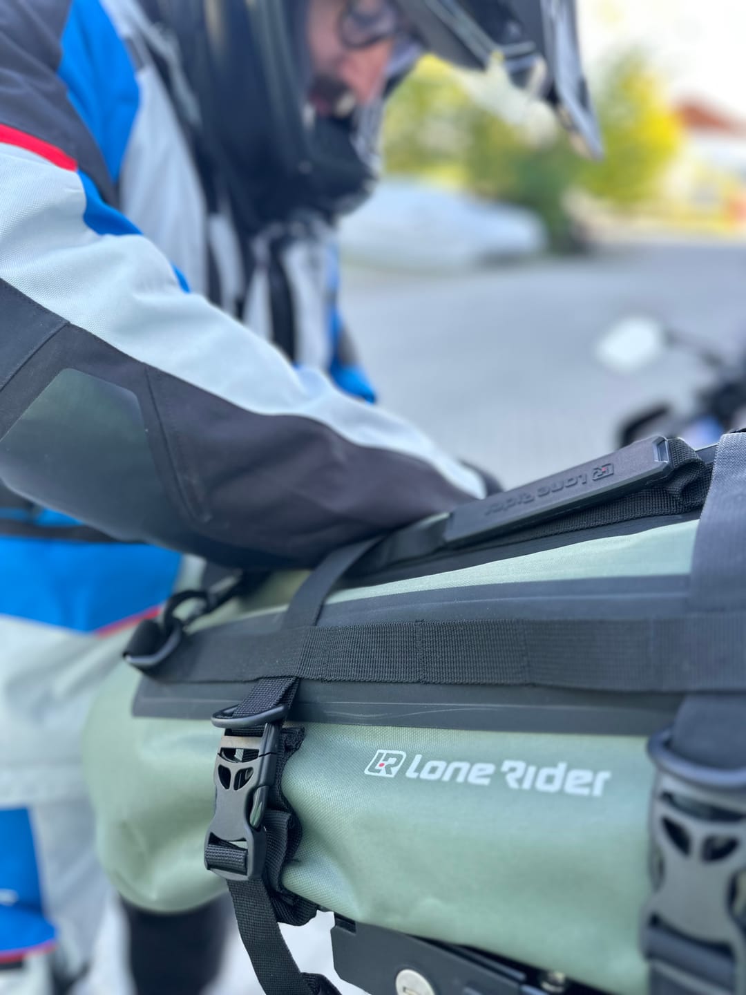 Customer photo review of Explorer Duffel Dry Bag