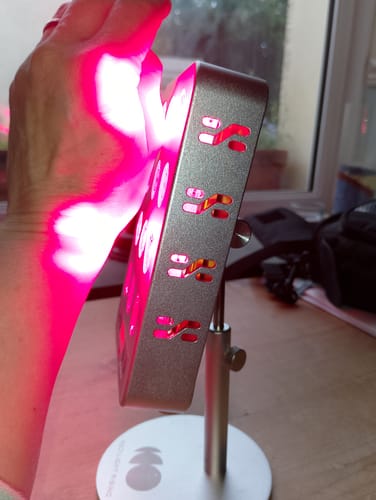 Customer photo review of Target Light 3.0 Handheld Portable Red Light Therapy