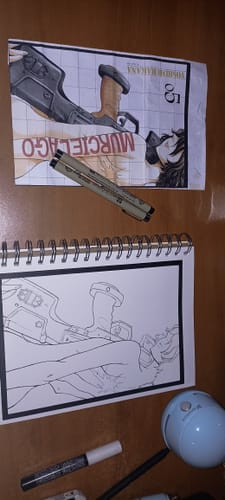 Customer photo review of Sakura Pigma Micron - Tiralíneas Negro