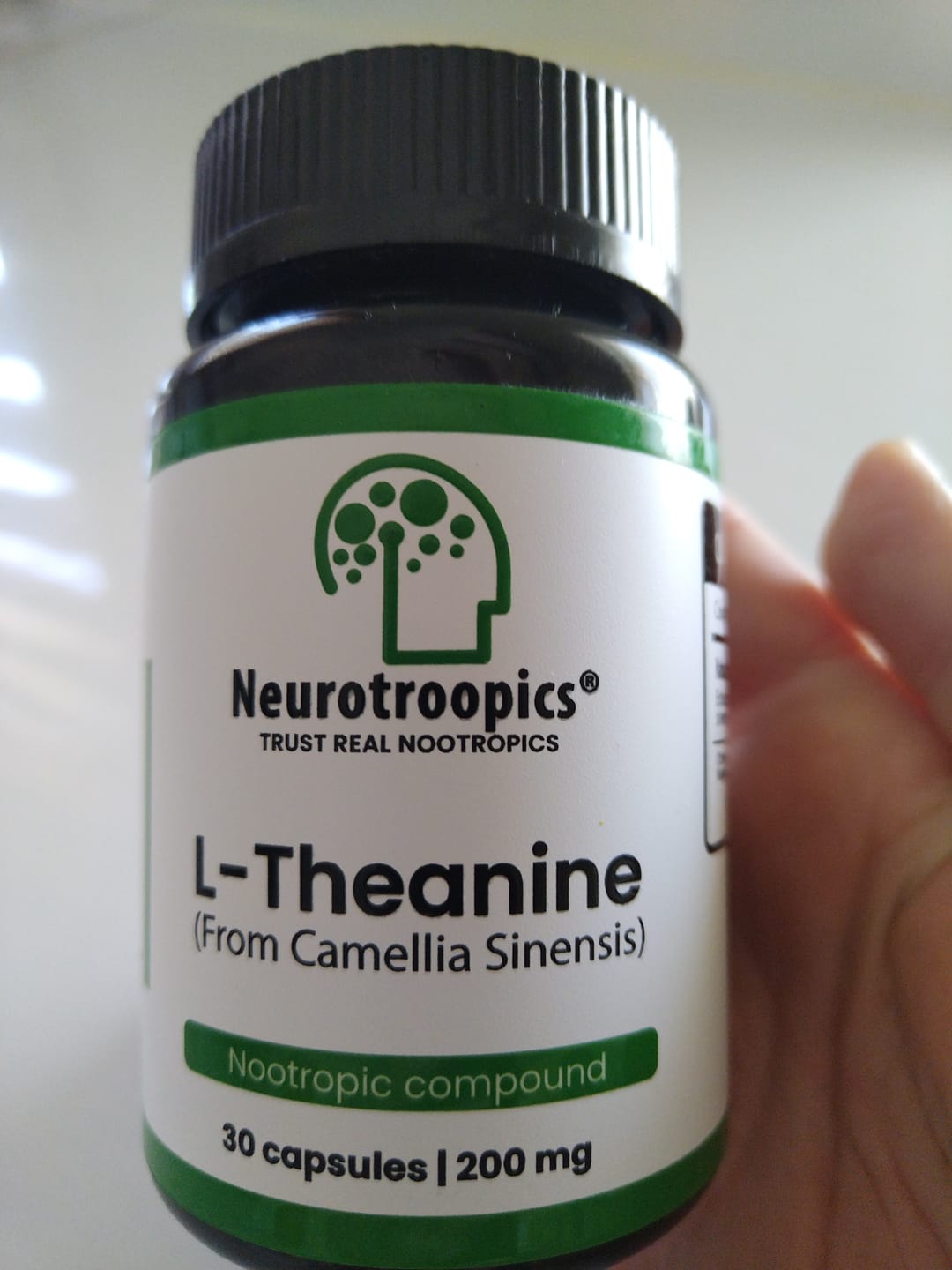 Customer photo review of L-theanine