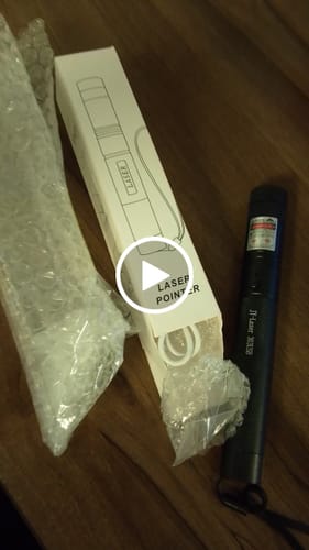 Customer video review of Lot Imported  Rechargeable Lasser Pointer