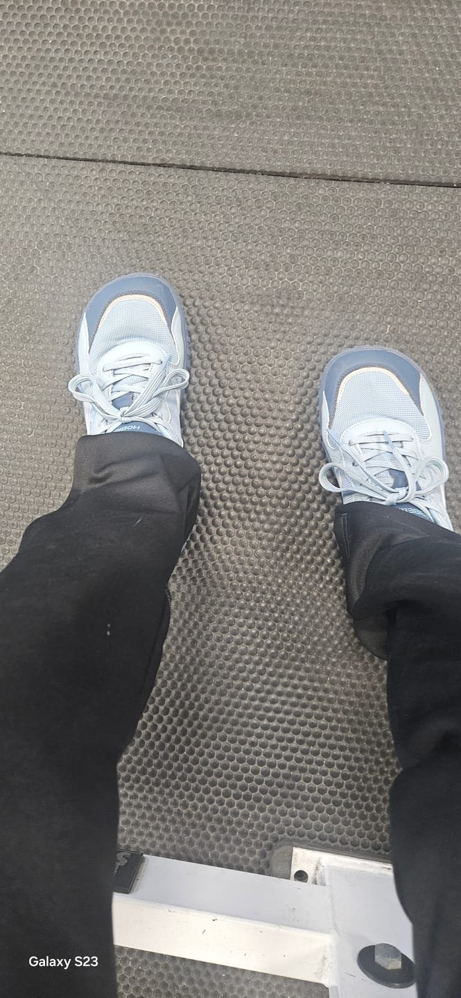 Customer photo review of Vale - Wide Toe Sneakers