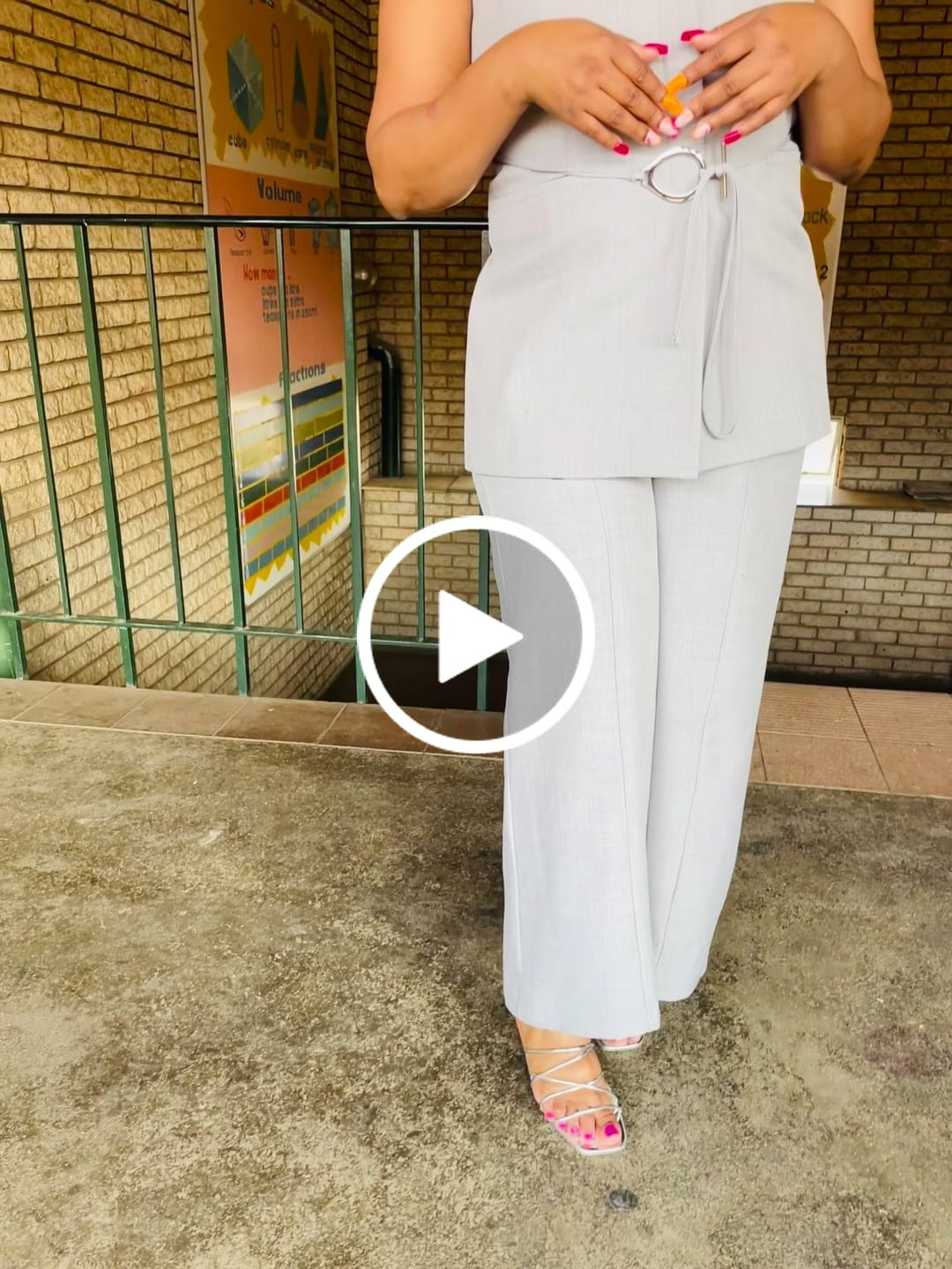 Customer video review of Silver Luxe Logo Hoops